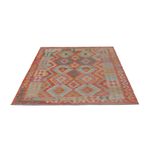 Kelim Rug - Splash - 196 x 147 cm - multicolored