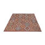 Kelim Rug - Splash - 202 x 156 cm - multicolored