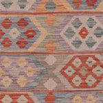 Kelim Rug - Splash - 196 x 150 cm - multicolored