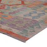 Kelim Rug - Splash - 196 x 150 cm - multicolored