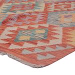 Kelim Rug - Splash - 201 x 158 cm - multicolored