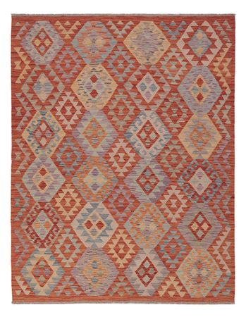 Kelim Rug - Splash - 201 x 159 cm - multicolored