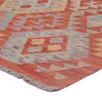 Kelim Rug - Splash - 201 x 159 cm - multicolored