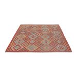 Kelim Rug - Splash - 201 x 159 cm - multicolored