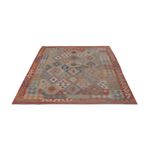 Kelim Rug - Splash - 202 x 153 cm - multicolored