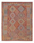 Kelim Rug - Splash - 190 x 152 cm - multicolored