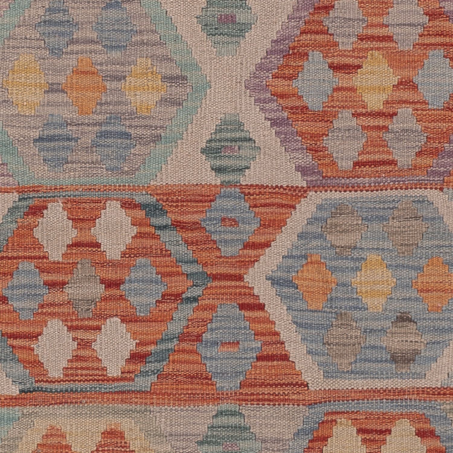 Kelim Rug - Splash - 198 x 149 cm - multicolored