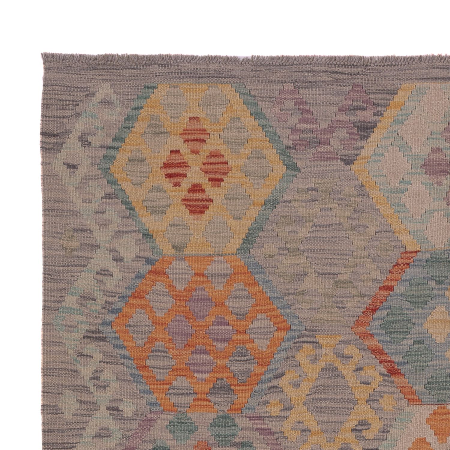 Kelim Rug - Splash - 200 x 153 cm - multicolored