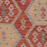 Kelim Teppich - Splash - 197 x 150 cm - mehrfarbig