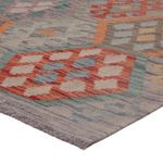 Kelim Rug - Splash - 199 x 154 cm - multicolored