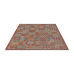 Kelim Rug - Splash - 198 x 150 cm - multicolored