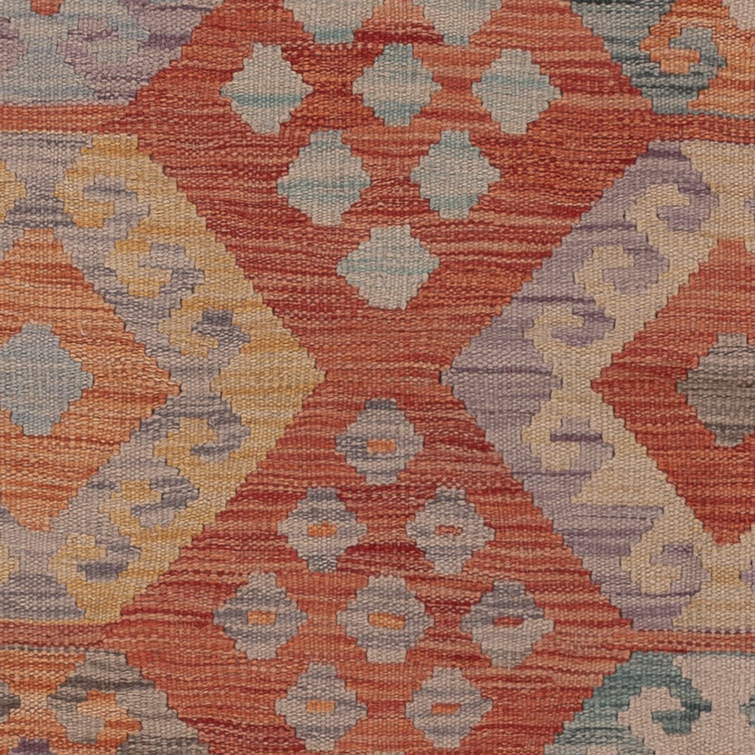 Kelimteppe - Splash - 200 x 148 cm - flerfarget