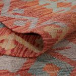 Kelim Rug - Splash - 198 x 152 cm - multicolored