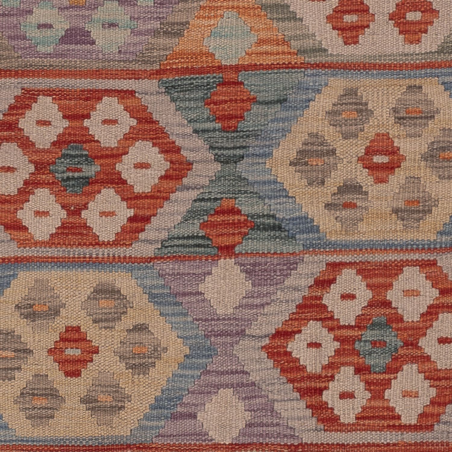 Kelim Rug - Splash - 192 x 146 cm - multicolored