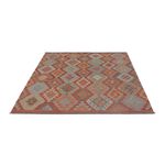 Kelim Rug - Splash - 200 x 154 cm - multicolored