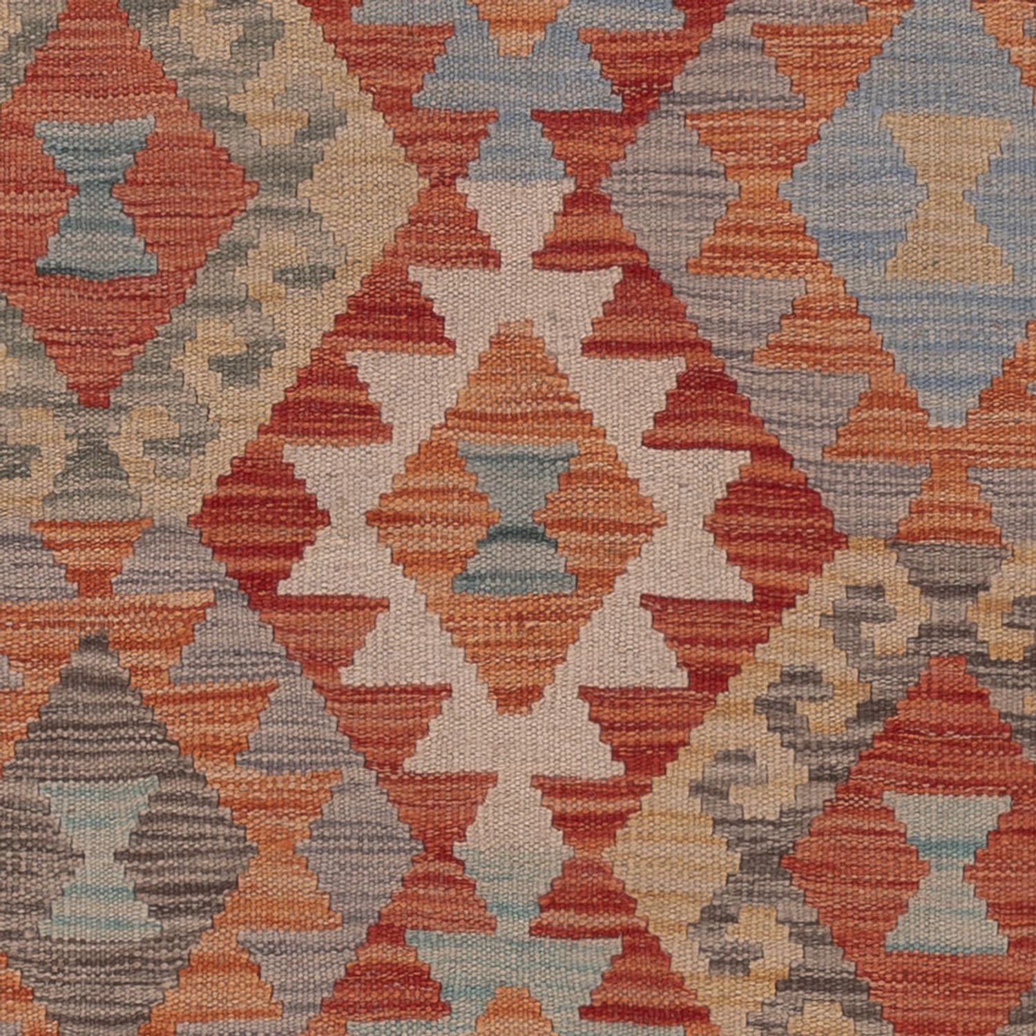 Kelimteppe - Splash - 200 x 153 cm - flerfarget