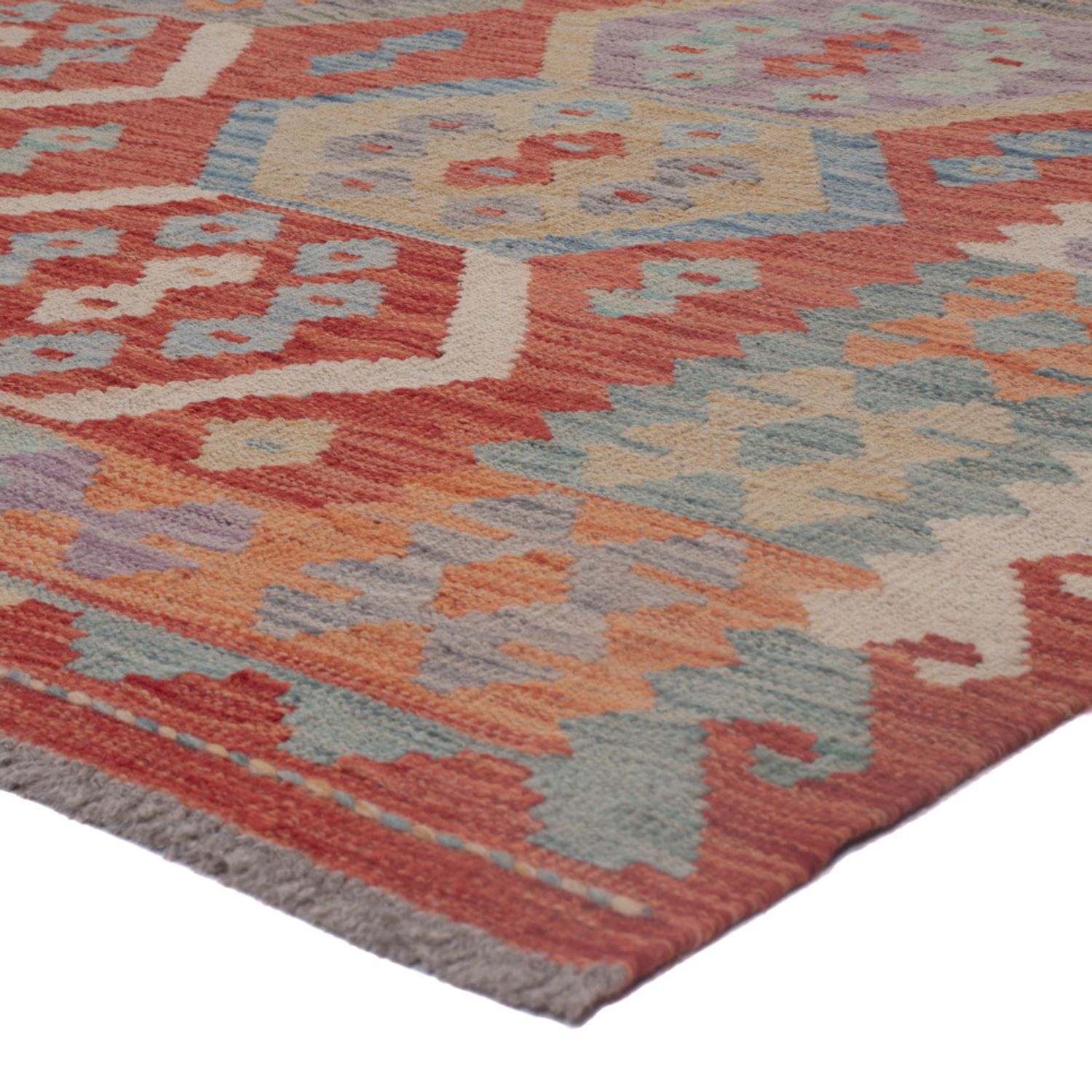 Kelim Rug - Splash - 200 x 150 cm - multicolored