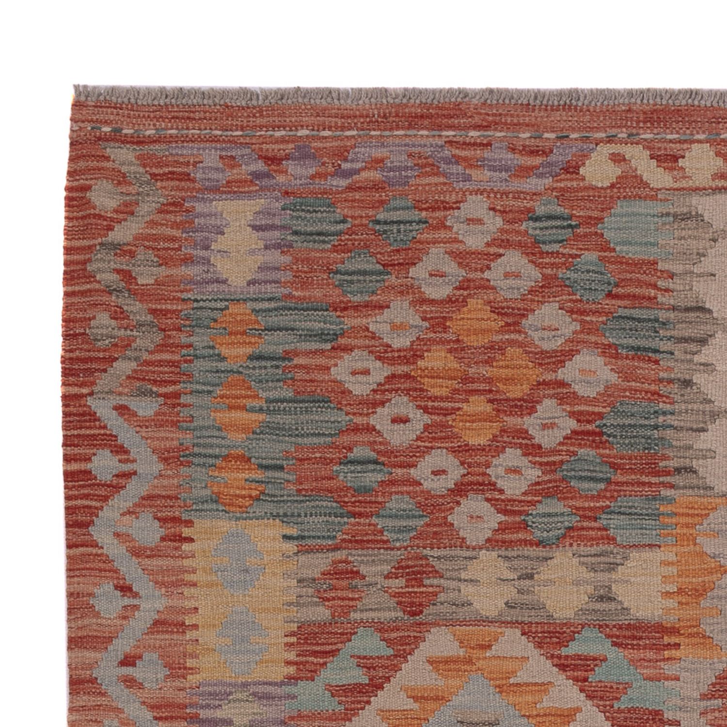 Kelim Rug - Splash - 186 x 134 cm - multicolored