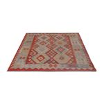 Kelim Rug - Splash - 191 x 145 cm - multicolored