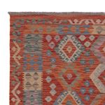 Kelim Rug - Splash - 198 x 151 cm - multicolored