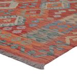 Kelim Rug - Splash - 198 x 151 cm - multicolored