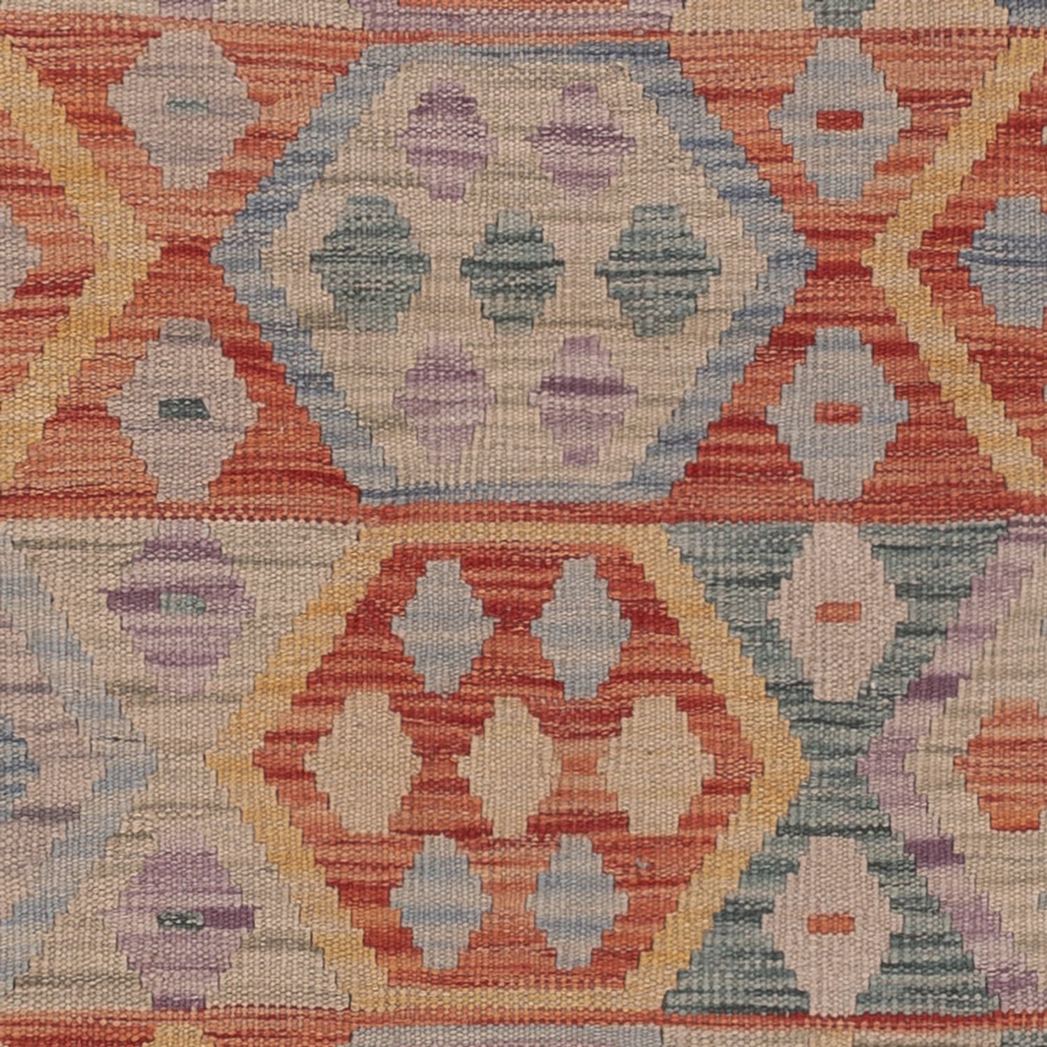 Kelim Rug - Splash - 192 x 150 cm - multicolored