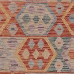 Kelim Rug - Splash - 192 x 150 cm - multicolored