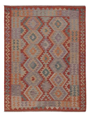 Kelim Rug - Splash - 196 x 149 cm - multicolored