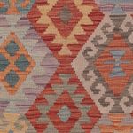 Kelim Rug - Splash - 200 x 155 cm - multicolored