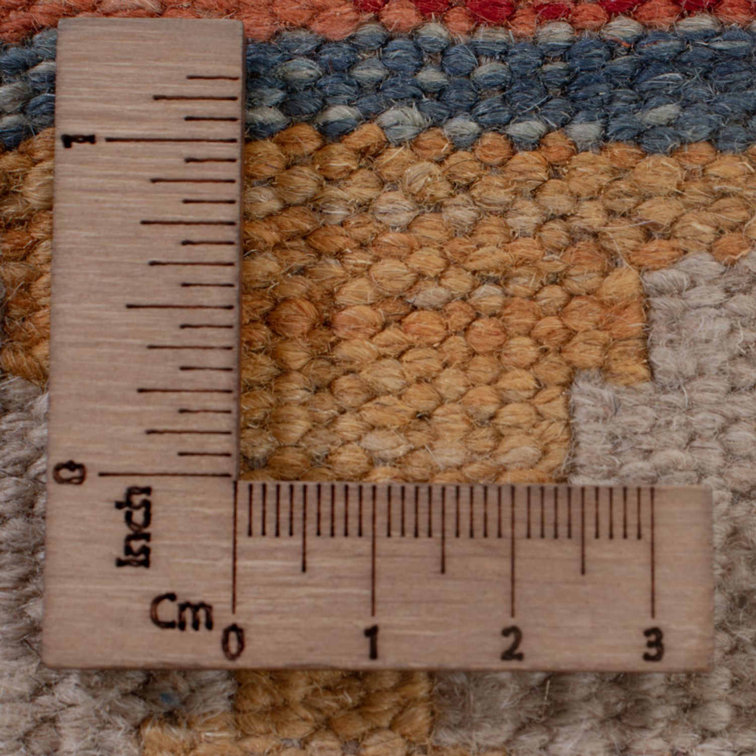 Kelim Rug - Splash - 193 x 150 cm - multicolored