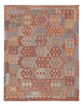 Kelim Rug - Splash - 193 x 150 cm - multicolored