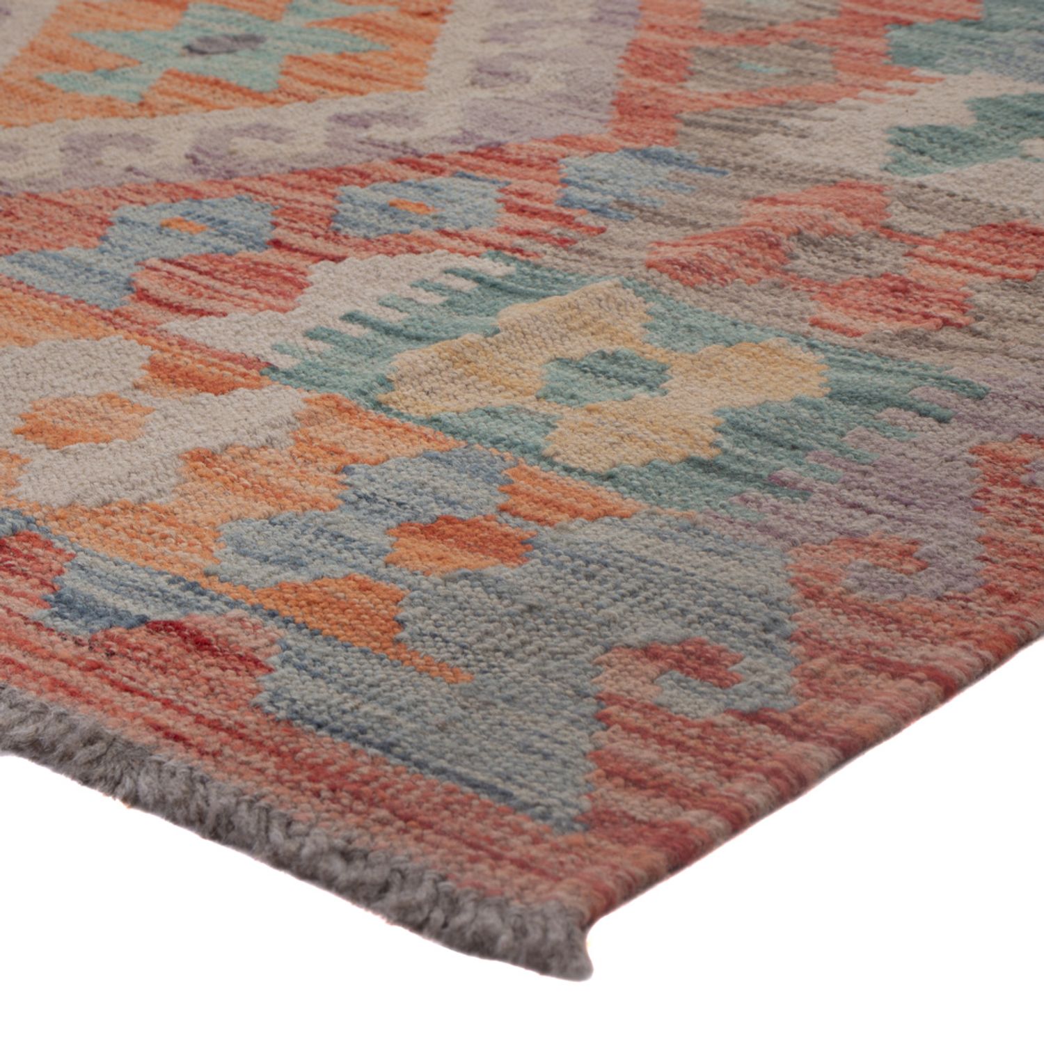 Kelim Rug - Splash - 149 x 102 cm - multicolored