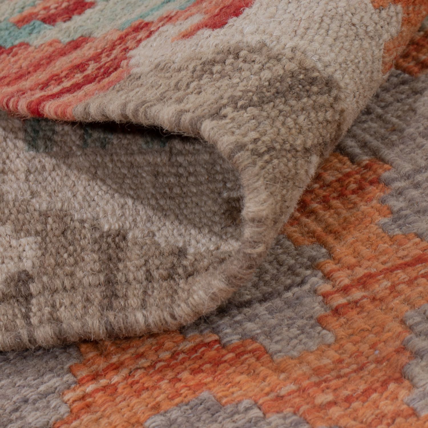 Kelim Rug - Splash - 148 x 107 cm - multicolored