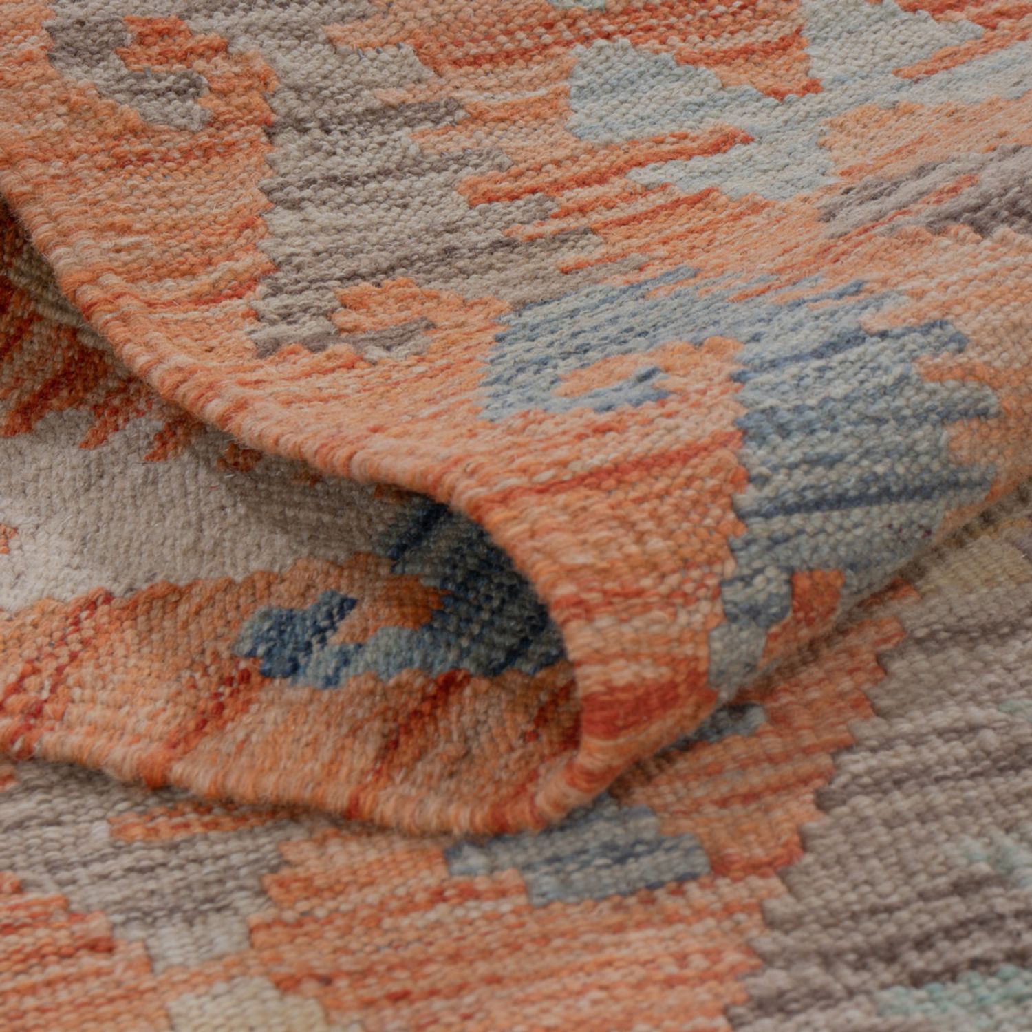 Kelimteppe - Splash - 147 x 104 cm - flerfarget