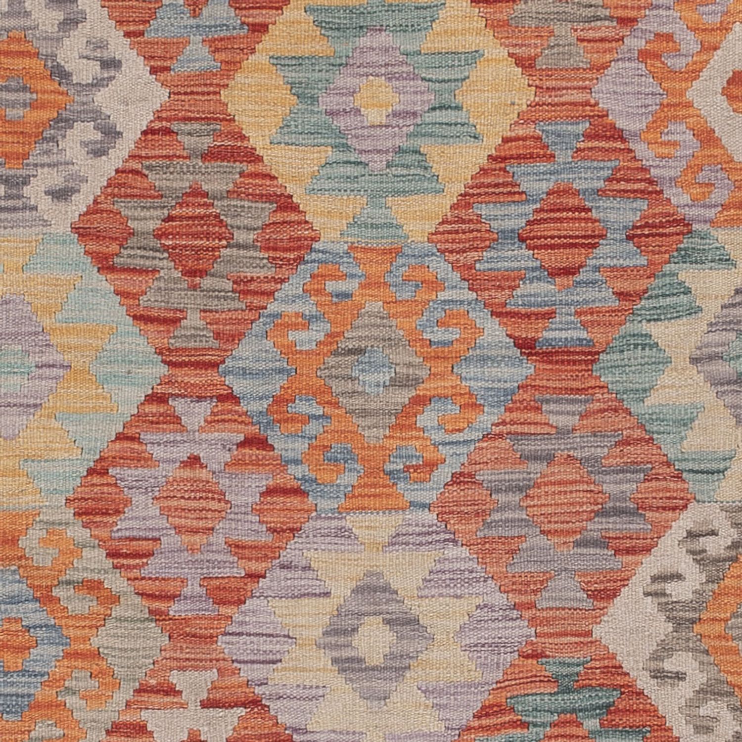 Kelimteppe - Splash - 243 x 179 cm - flerfarget