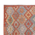 Kelimteppe - Splash - 243 x 179 cm - flerfarget