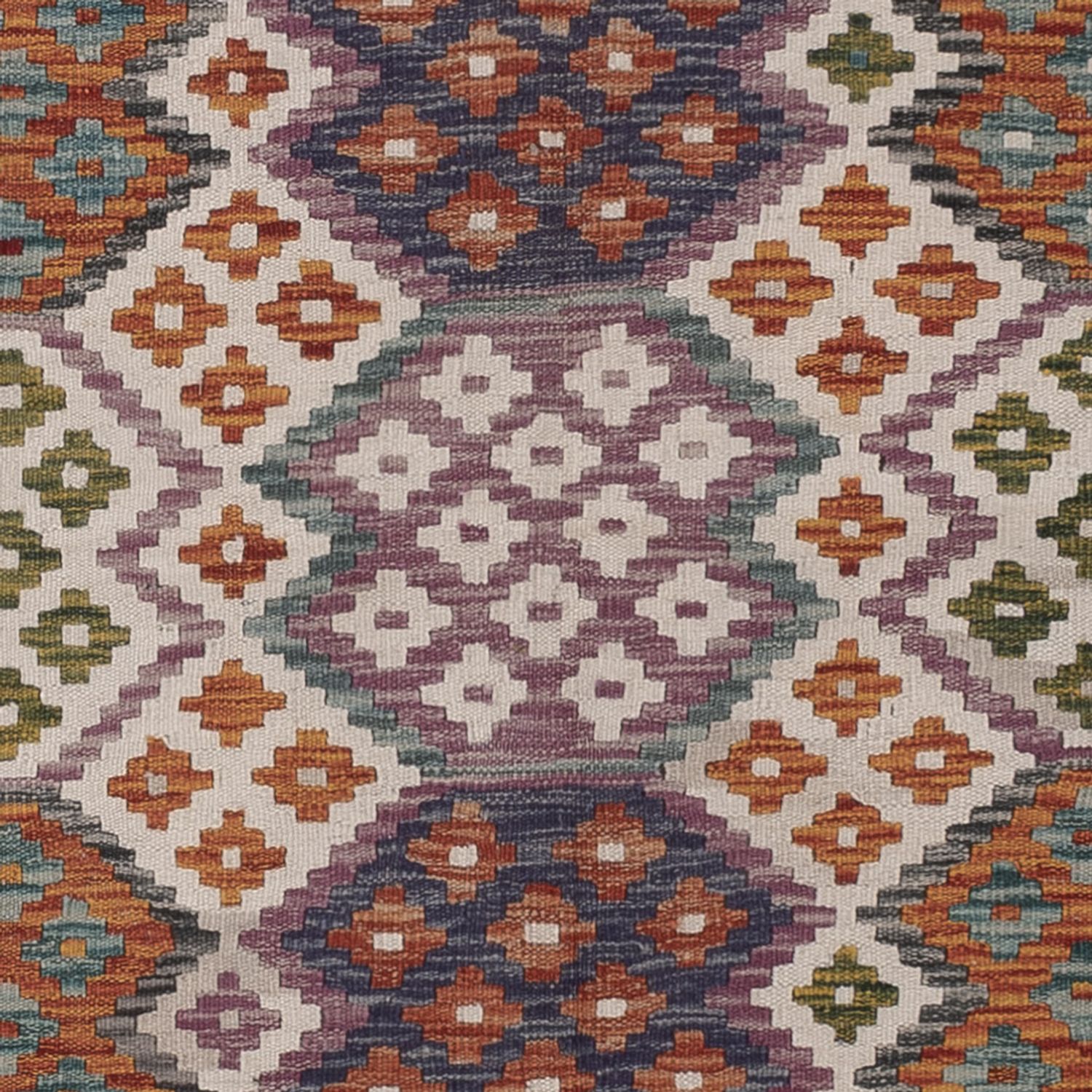 Kelim Rug - Splash - 291 x 207 cm - multicolored