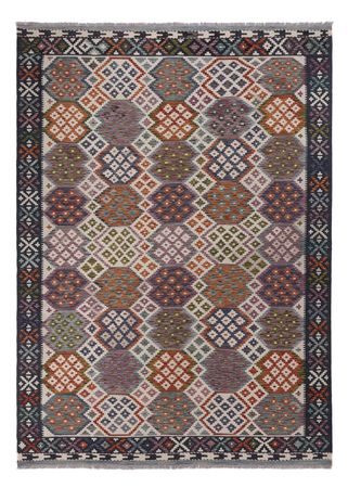 Kelim Rug - Splash - 291 x 207 cm - multicolored