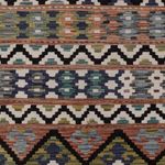 Kelim Rug - Splash - 288 x 203 cm - multicolored