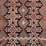 Kelim Rug - Splash - 297 x 203 cm - multicolored