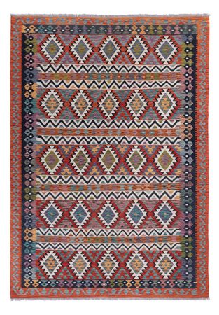 Kelim Rug - Splash - 295 x 211 cm - multicolored