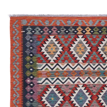 Kelim Rug - Splash - 295 x 211 cm - multicolored