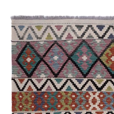 Tapete Kelim - Splash - 236 x 176 cm - multicolorido