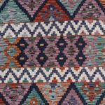 Kelimteppe - Splash - 241 x 185 cm - flerfarget