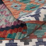 Kelimteppe - Splash - 241 x 185 cm - flerfarget