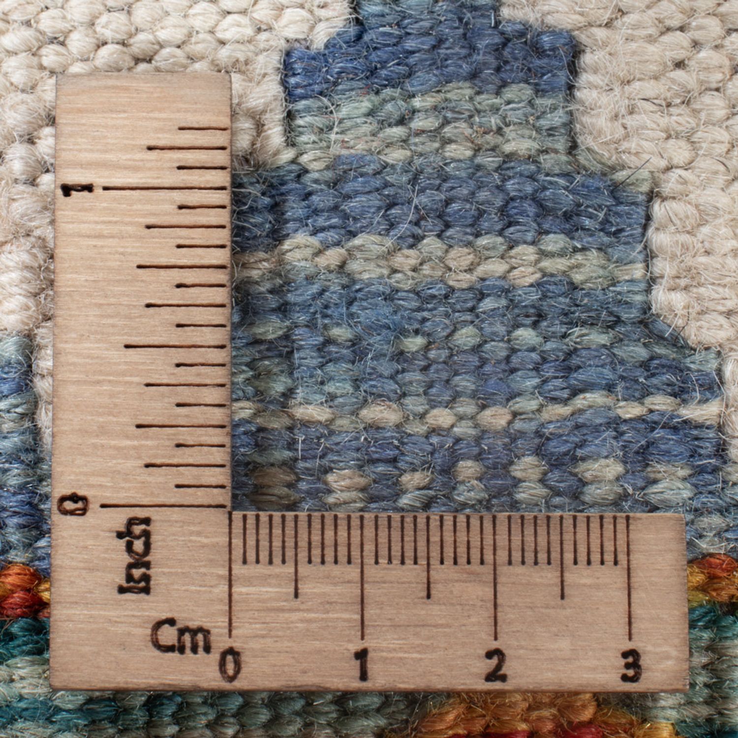 Kelimteppe - Splash - 253 x 167 cm - flerfarget