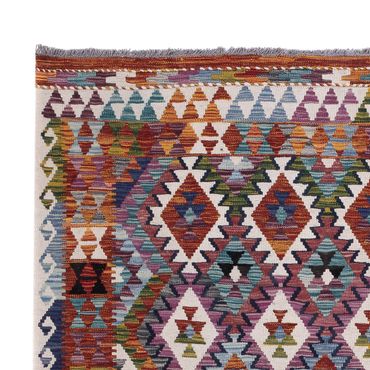 Tapete Kelim - Splash - 253 x 167 cm - multicolorido