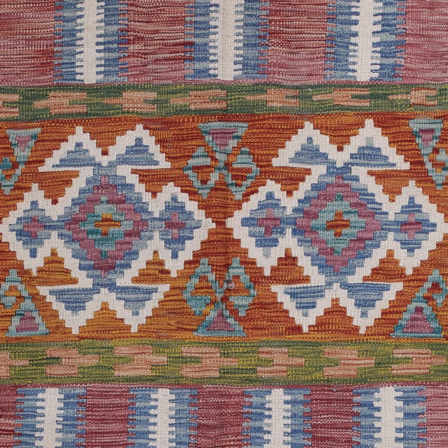 Kelimteppe - Splash - 248 x 178 cm - flerfarget