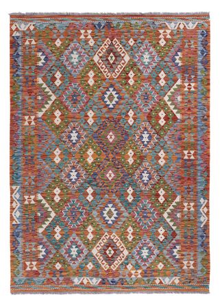 Kelim Rug - Splash - 247 x 178 cm - multicolored