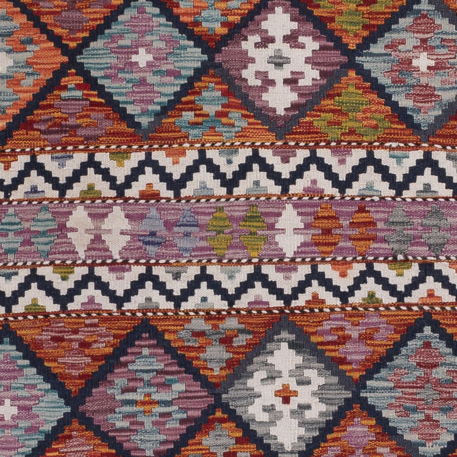 Kelim Rug - Splash - 240 x 175 cm - multicolored